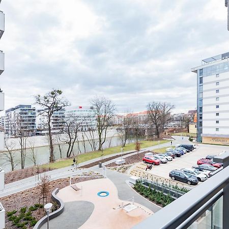 Odra View Apartments III Wroclaw Bagian luar foto