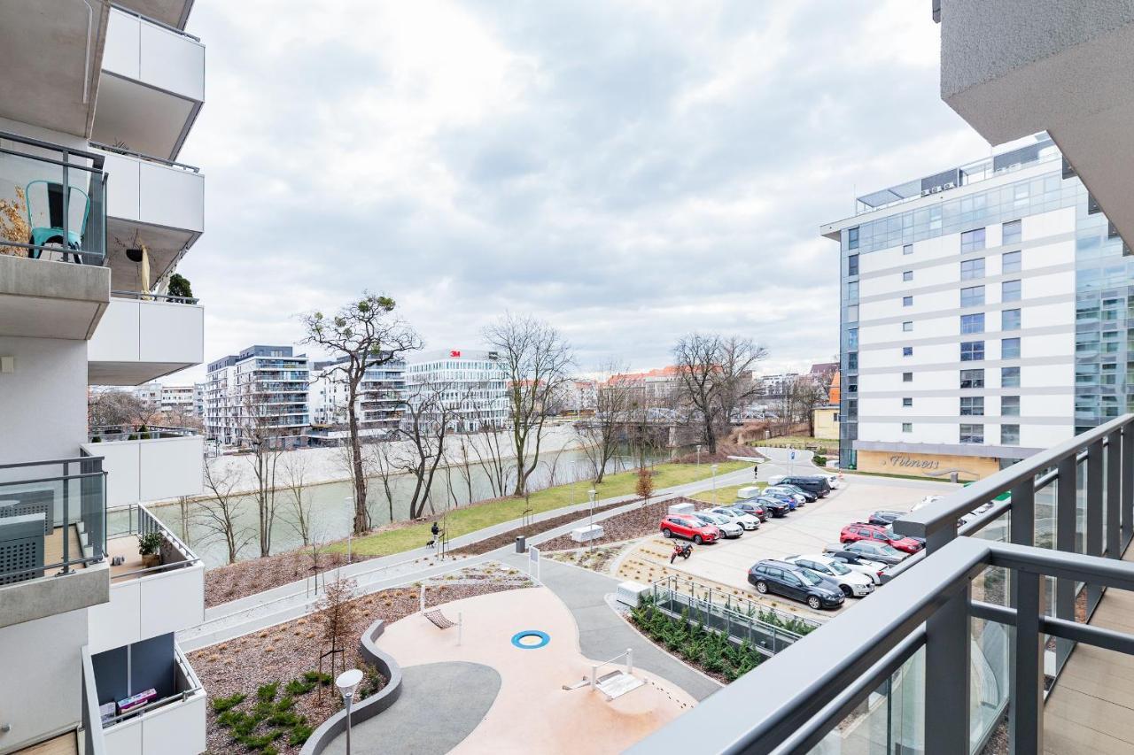 Odra View Apartments III Wroclaw Bagian luar foto